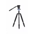 Sirui VHD-2004 alumínium tripod VH-10 fluid videófejjel 