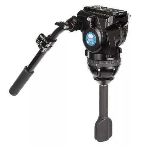 Sirui BCT-2203 10x carbon broadcast tripod BCH-10 fluid videófejjel 