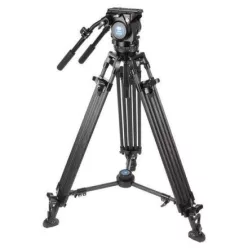   Sirui BCT-2203 broadcast 10x carbon tripod BCH-20 fluid videófejjel 