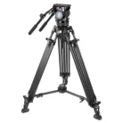 Sirui BCT-2203 broadcast 10x carbon tripod BCH-20 fluid videófejjel 