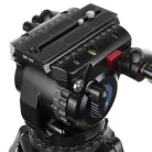 Sirui BCT-2203 broadcast 10x carbon tripod BCH-20 fluid videófejjel 