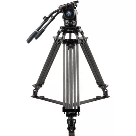 Sirui BCT-3203 broadcast 10x carbon tripod BCH-30 fluid videófejjel 