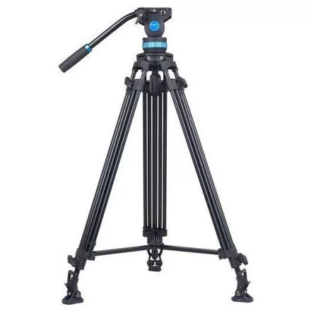 Sirui SH-25 alumínium broadcast tripod fluid videófejjeljel