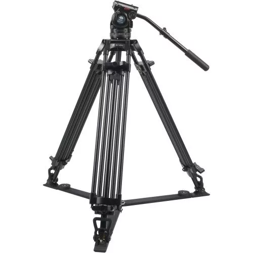 Sirui BCT-2003 broadcast alumínium tripod BCH-10 fluid videófejjel 