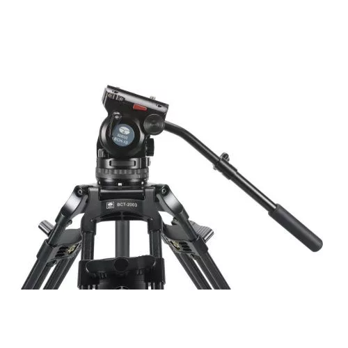 Sirui BCT-2003 broadcast alumínium tripod BCH-10 fluid videófejjel 