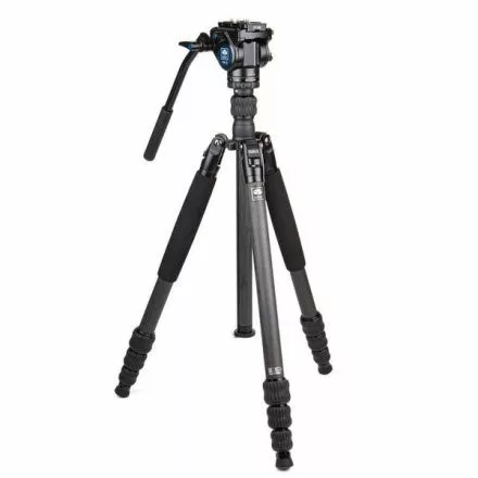 Sirui Traveler 7C carbon tripod VA-5 fluid videófejjel 