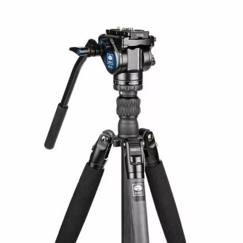 Sirui Traveler 7C carbon tripod VA-5 fluid videófejjel 