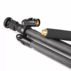 Sirui Traveler 7C carbon tripod VA-5 fluid videófejjel 