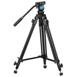 Sirui SH-05 alumínium broadcast tripod fluid videófejjel 