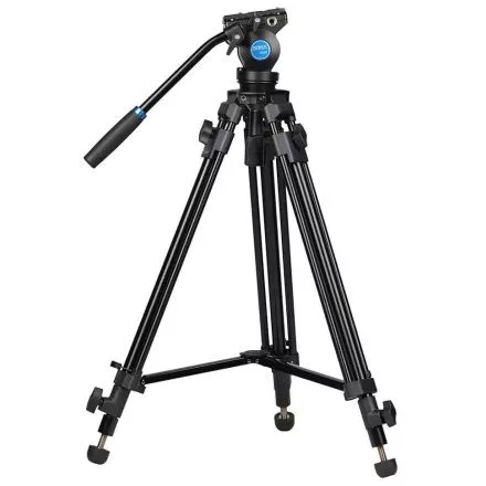 Sirui SH-05 alumínium broadcast tripod fluid videófejjel 