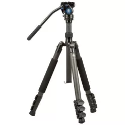 Sirui ET-2204 carbon tripod VA-5 fluid videófejjel 