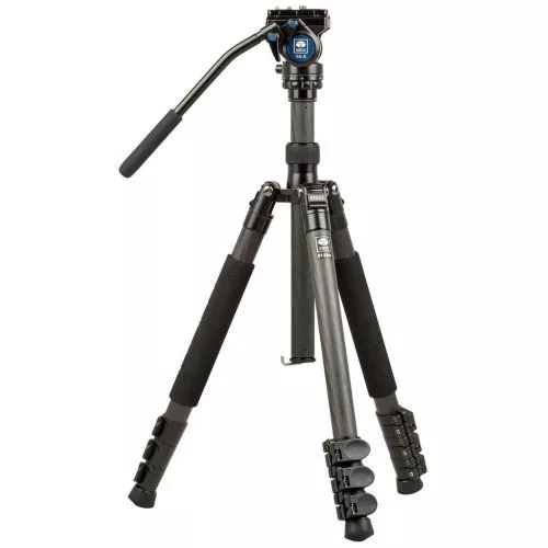 Sirui ET-2204 carbon tripod VA-5 fluid videófejjel 