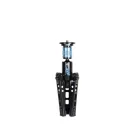 Sirui P-325FS carbon monopod 3 lábú állványtalppal és VH-10 fluid videófejjel 
