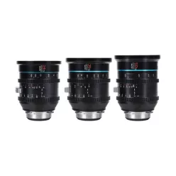   Sirui Jupiter 24mm+35mm+50mm Full-Frame Macro Cine objektívek + kemény tok (Canon EF) 
