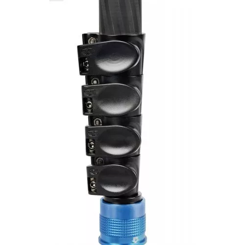 Sirui P-424FL carbon monopod 3 lábú állványtalppal és VH-10 fluid videofejjel