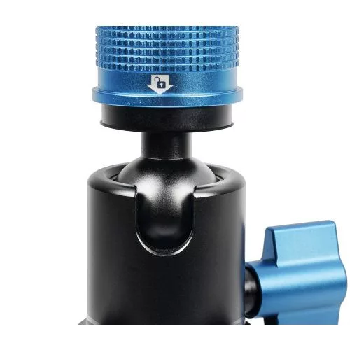 Sirui P-424FL carbon monopod 3 lábú állványtalppal és VH-10 fluid videofejjel