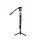 Sirui P-424FS carbon monopod 3 lábú állványtalppal és VH-10 fluid videofejjel 