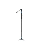 Sirui P-424FS carbon monopod 3 lábú állványtalppal és VH-10 fluid videofejjel 