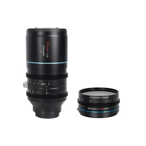 Sirui Venus 100mm T2.9 1.6x Full Frame Anamorf objektív + ADP125X adapter (Sony E)