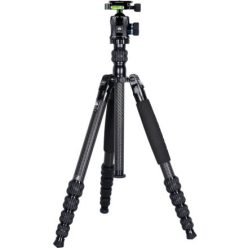   Sirui T-1205 carbon tripod beépített monopoddal és E-10 gömbfejjel