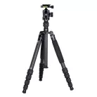 Sirui T-1205 alumínium tripod beépített monopoddal és K-10II gömbfejjel 