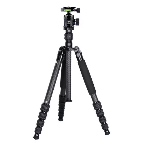 Sirui T-1205 alumínium tripod beépített monopoddal és K-10II gömbfejjel 