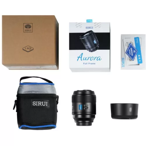 Sirui Aurora 85mm f/1.4 Full Frame autofókuszos objektív (Sony E)