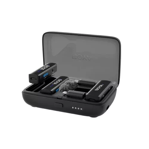 BOYA BOYALINK V2 2.4GHz Univerzális vezetéknélküli szett (1+2)