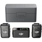 DJI Mic 2 vezeték nélküli mikrofon rendszer (2 TX + 1 RX + Charging Case) (CE)