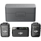 DJI Mic 2 vezeték nélküli mikrofon rendszer (2 TX + 1 RX + Charging Case) (CE)