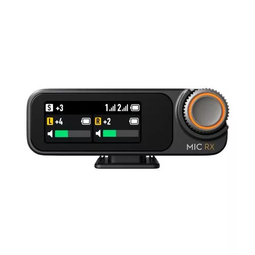 DJI Mic 2 vezeték nélküli mikrofon rendszer (2 TX + 1 RX + Charging Case) (CE)