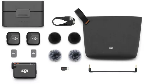 DJI Mic Mini (2 TX + 1 RX + töltő tok)