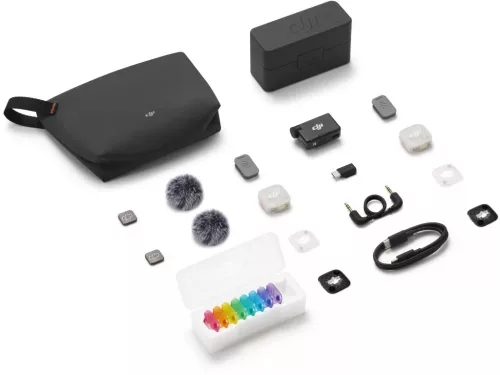DJI Mic Mini 2S (2 TX + 1 RX + töltő tok)