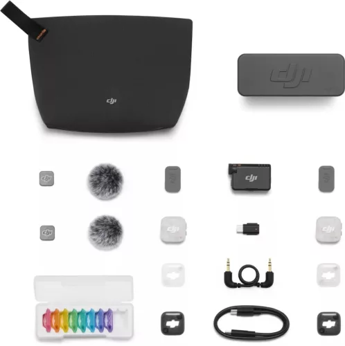 DJI Mic Mini 2S (2 TX + 1 RX + töltő tok)