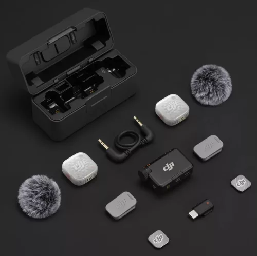 DJI Mic Mini 2S (2 TX + 1 RX + töltő tok)