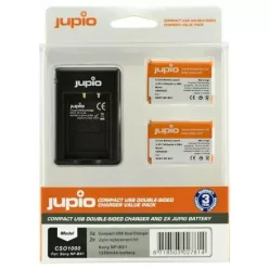 Jupio Sony NP-BX1 Compact USB Double-Sided Charger Kit
