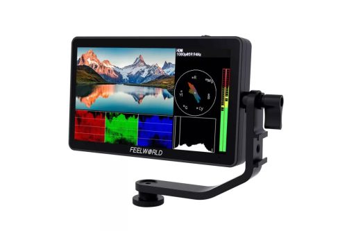 Feelworld F6Plus V2 6" HDMI 4K érintőképernyős kameramonitor