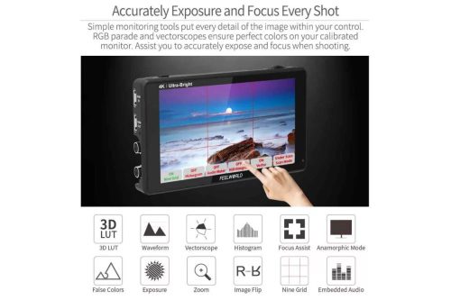 Feelworld LUT6S 6" HDMI helyszíni monitor