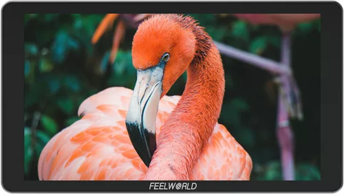 FeelWorld P6XL 6" érintőképernyős kameramonitor beépített akkumulátorral