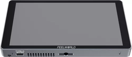 FeelWorld P6XL 6" érintőképernyős kameramonitor beépített akkumulátorral