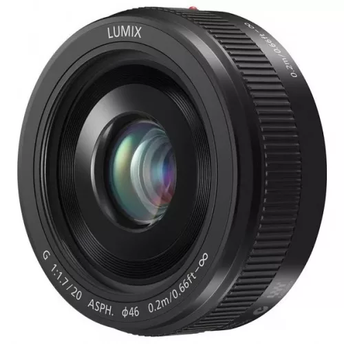 Panasonic Lumix G 20mm f/1.7 II Asph (fekete) 
