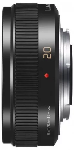 Panasonic Lumix G 20mm f/1.7 II Asph (fekete) 