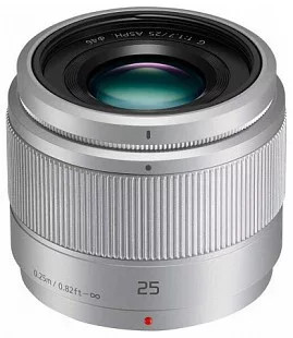 Panasonic Lumix G 25mm f/1.7 (ezüst)