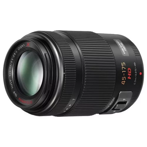 Panasonic Lumix G X Vario PZ 45-175mm f/4.0-5.6 Asph Power OIS (fekete) 