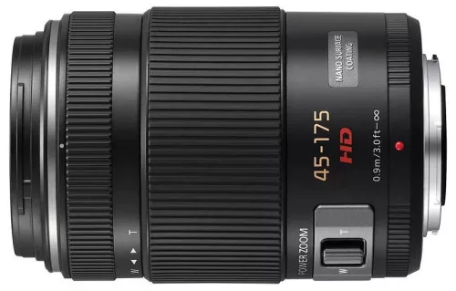 Panasonic Lumix G X Vario PZ 45-175mm f/4.0-5.6 Asph Power OIS (fekete) 
