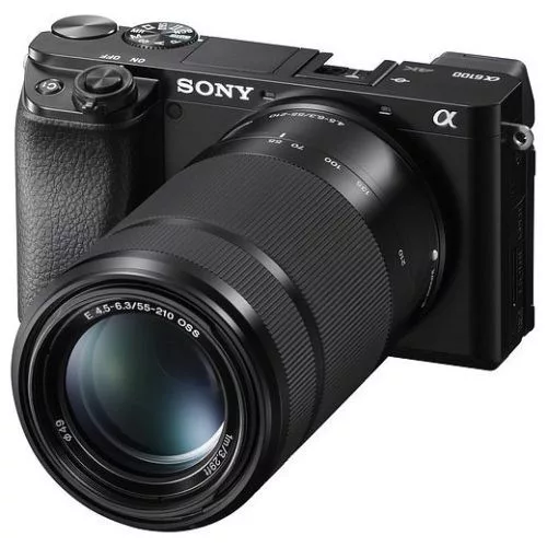 Sony Alpha 6100Y kit (16-50mm f/3.5-5.6 + 55-210mm f/4.5-6.3) (fekete)