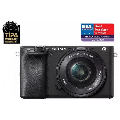 Sony Alpha 6400L kit (16-50mm f/3.5-5.6) (fekete) (ILCE6400AKB.CEC) 