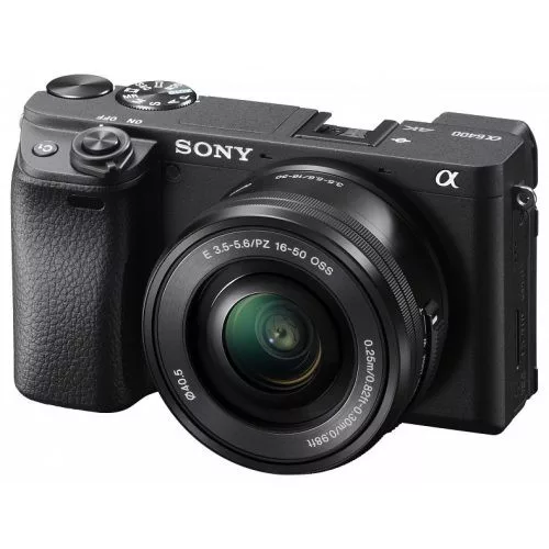 Sony Alpha 6400L kit (16-50mm f/3.5-5.6) (fekete) (ILCE6400AKB.CEC) 