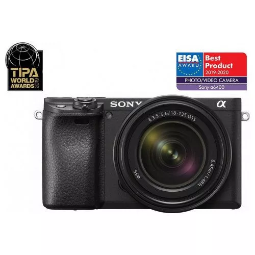 Sony Alpha 6400M kit (18-135mm f/3.5-5.6) (fekete) (ILCE6400AMB.CEC) 