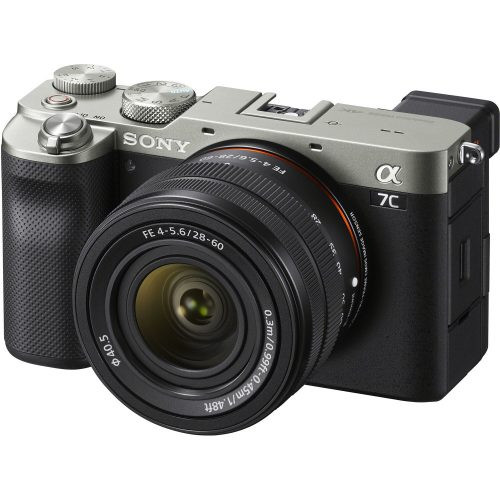 Sony Alpha 7C kit (FE 28-60mm f/4-5.6) (ezüst) (ILCE7CLS.CEC)